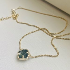 Kendra Scott Teal Stone Necklace